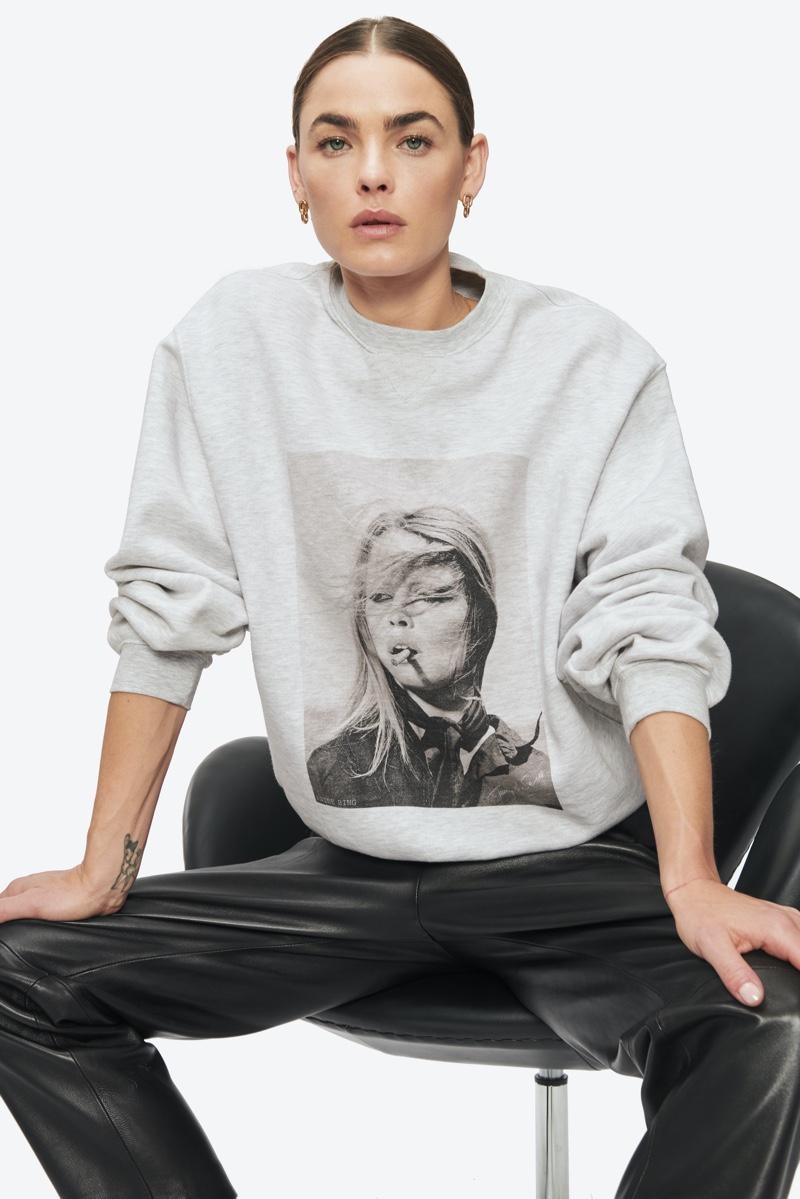 Anine Bing x Terry O'Neill Ramona Sweatshirt $169