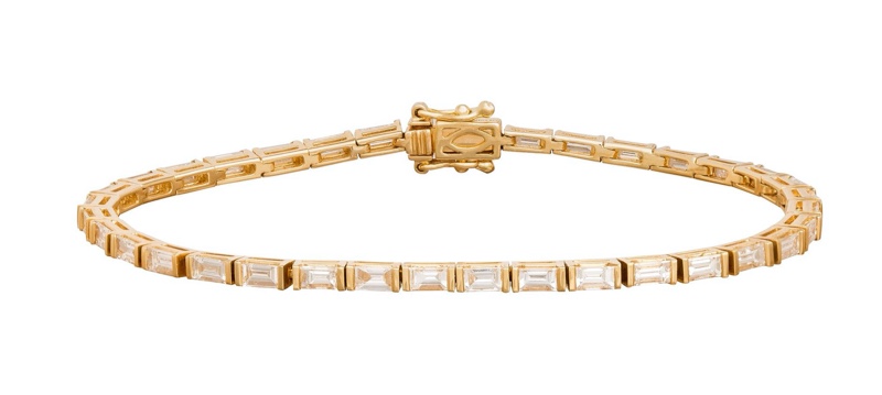 Anita Ko Baguette Bracelet