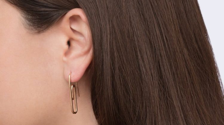 Anita Ko Paper Clip Earring