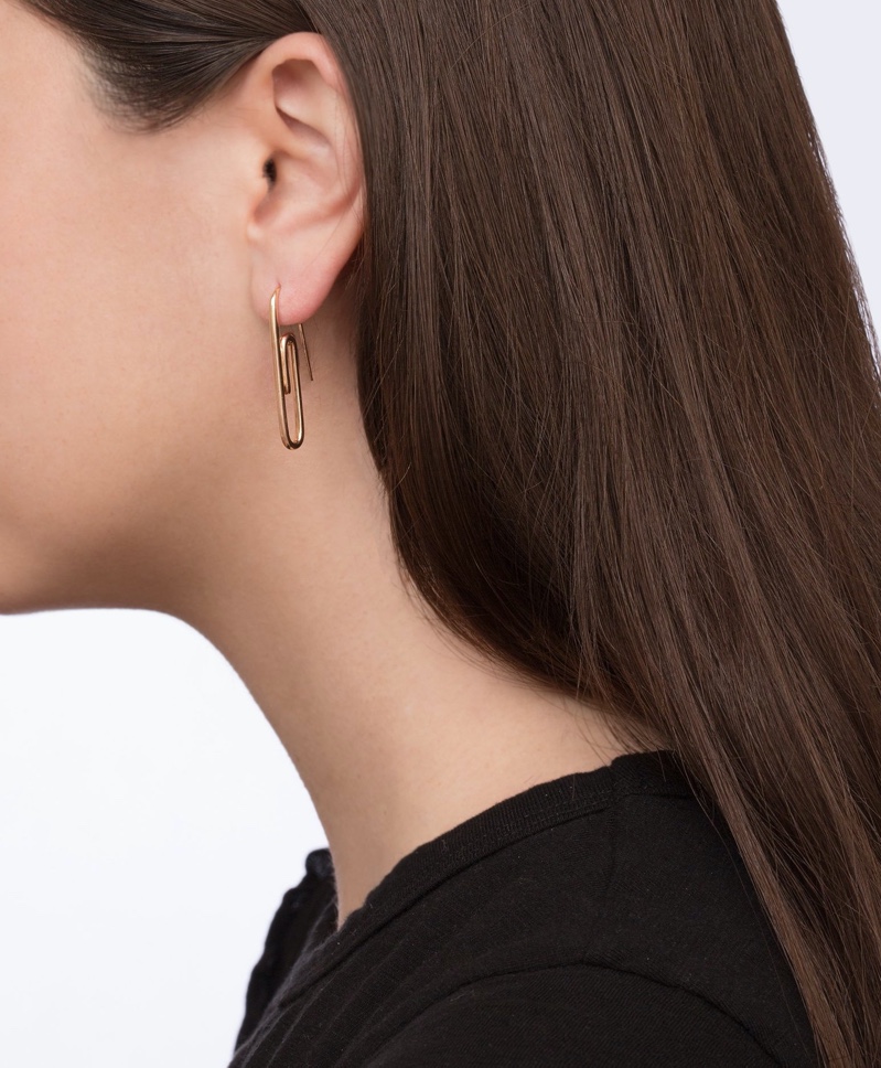 Anita Ko Paper Clip Earring