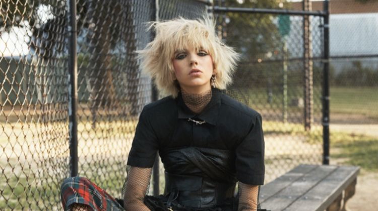 Bente Oort Delivers Punk Attitude for Vogue China