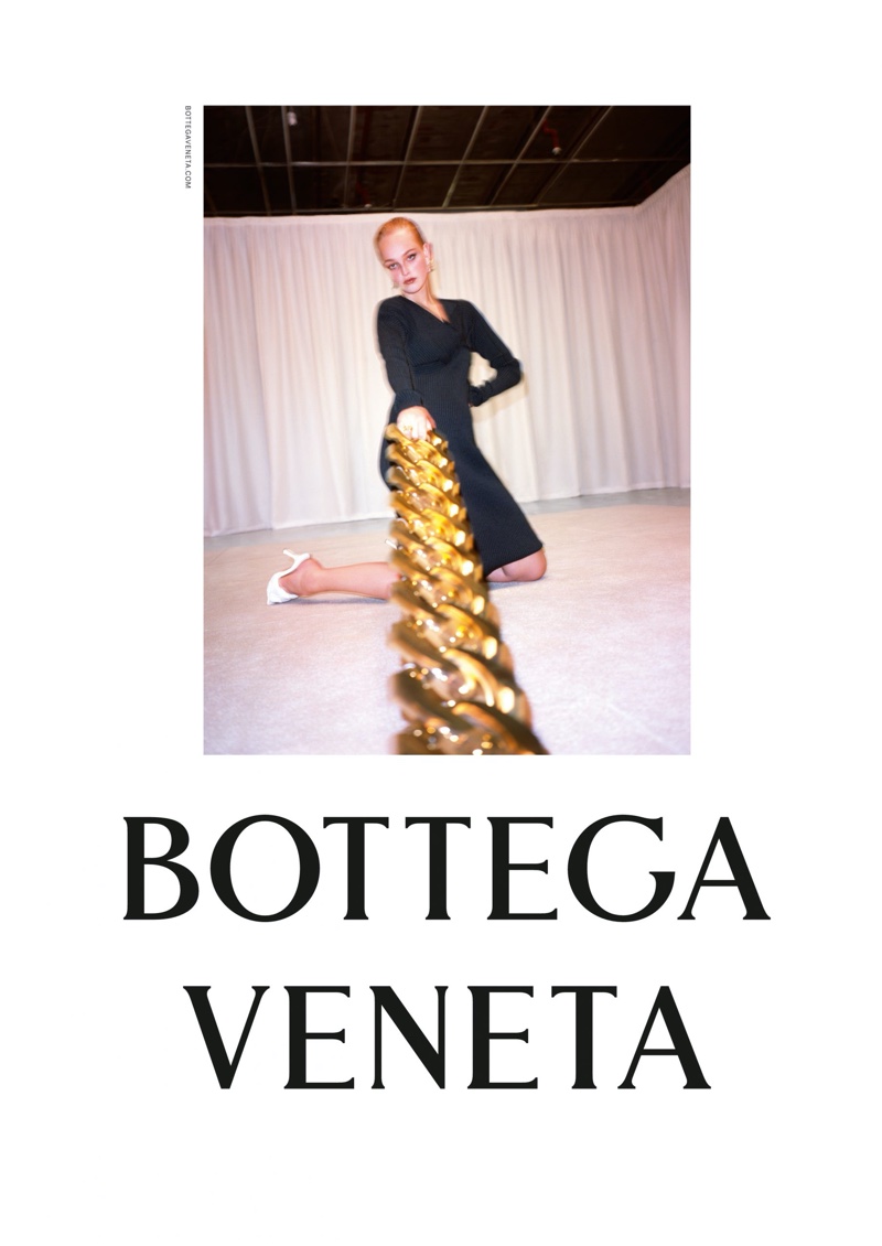 An image from Bottega Veneta's resort 2020 advertising campaign