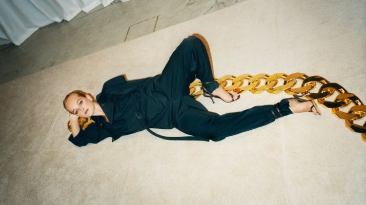 Jean Campbell Fronts Bottega Veneta Resort 2020 Campaign