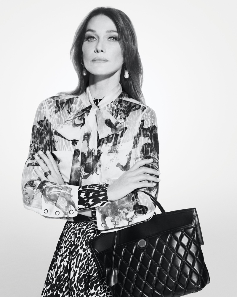 Carla Bruni stars in Burberry Holiday 2019 campaign