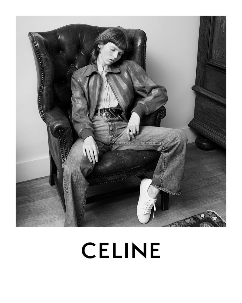 An image from Celine's resort 2020 advertising campaign