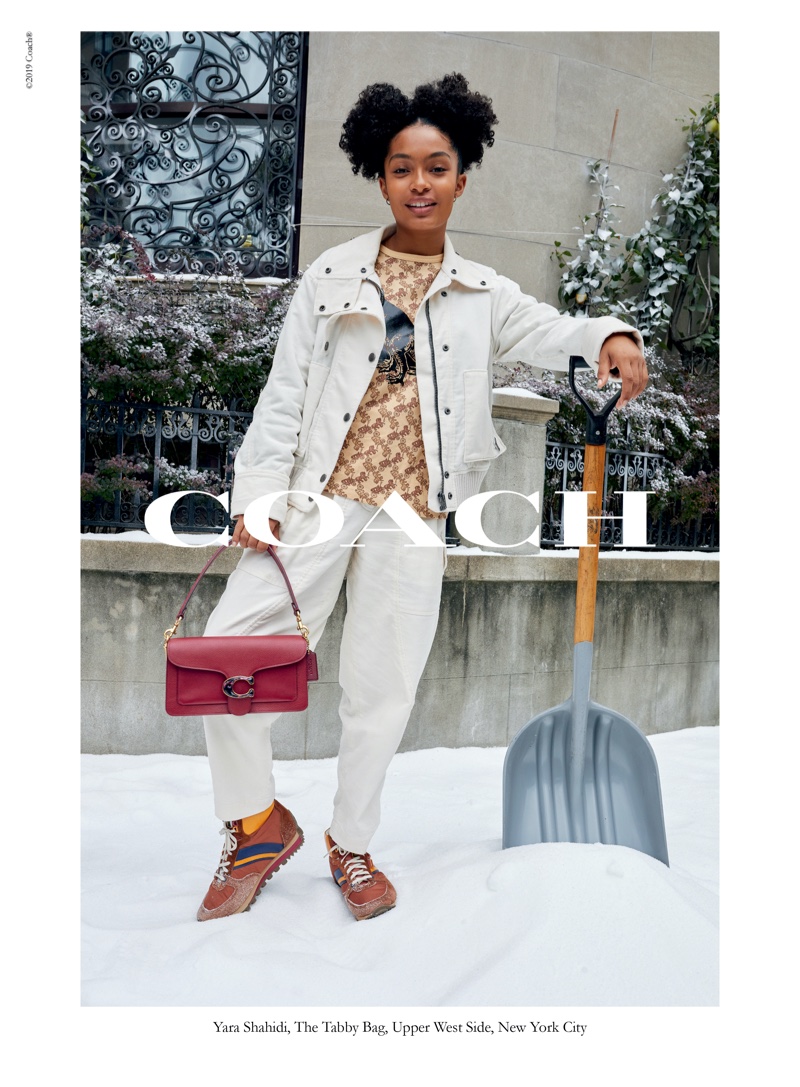 Yara Shahidi stars in Coach Wonder for All holiday 2019 campaign