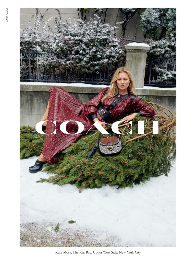Kate Moss fronts Coach Wonder for All holiday 2019 campaign