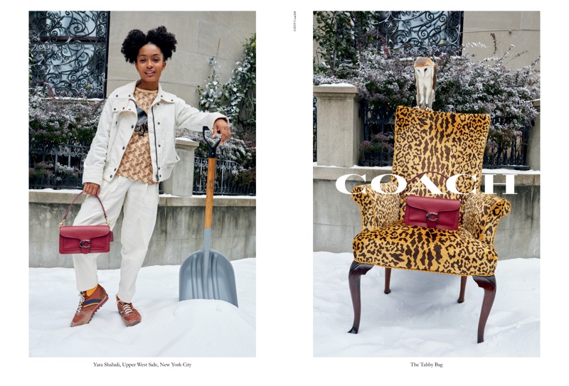 An image from Coach's holiday 2019 advertising campaign