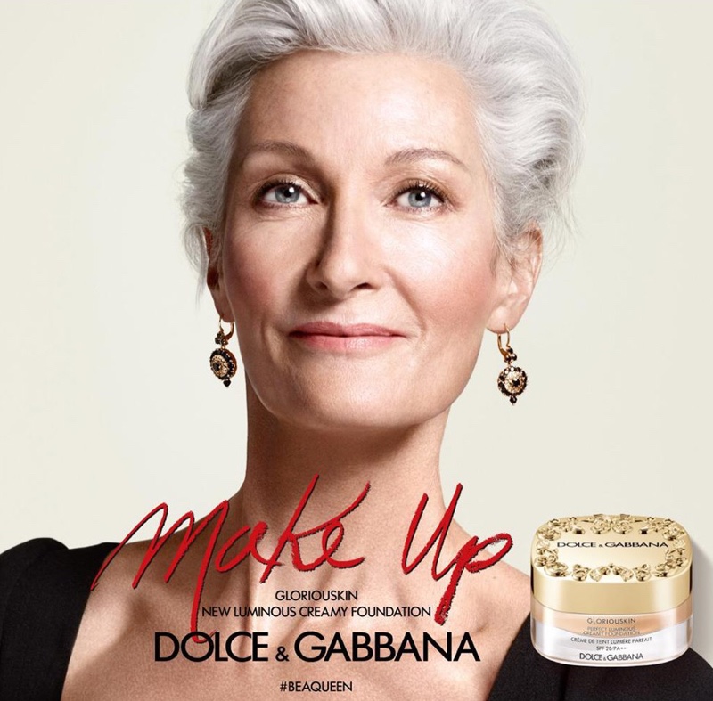 Catherine Loewe fronts Dolce & Gabbana #BeAQueen Makeup campaign