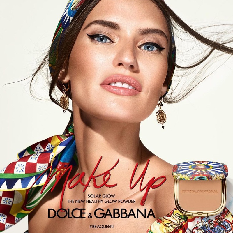 Bianca Balti stars in Dolce & Gabbana #BeAQueen Makeup campaign