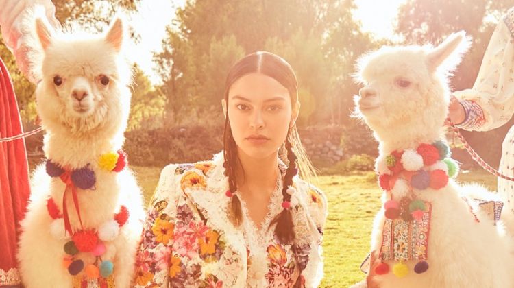 Elizabeth Salt Poses in Peru for Harper’s Bazaar Mexico