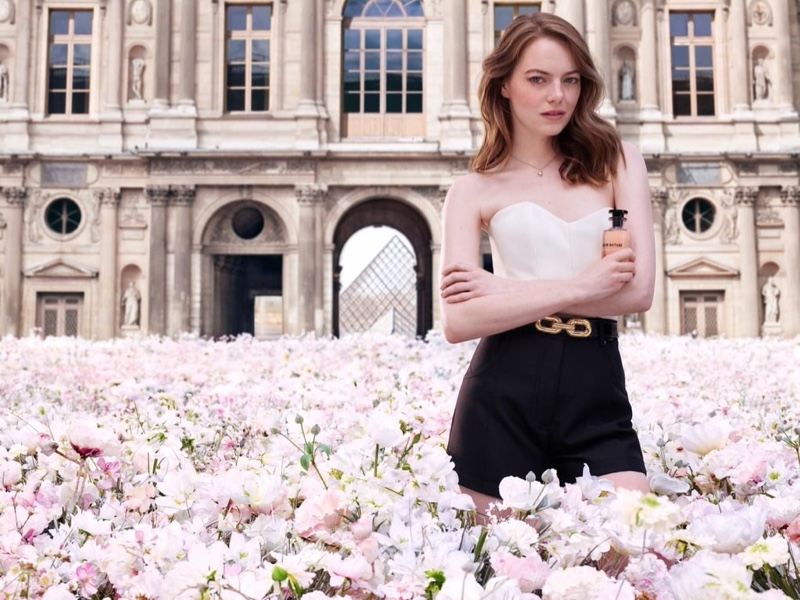 Emma Stone stars in Louis Vuitton Coeur Battant fragrance campaign