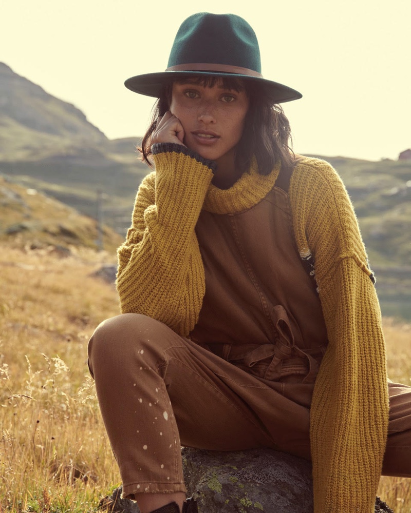 Lydia Graham fronts Free People holiday 2019 campaign