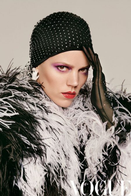 Freja Beha Erichsen Turns Up the Glam Factor for Vogue China Freja Beha Erichsen Turns Up the Glam Factor for Vogue China
