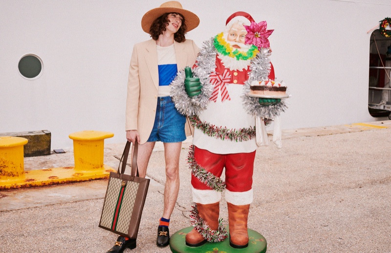 Harmony Korine photographs Gucci Holiday 2019 campaign