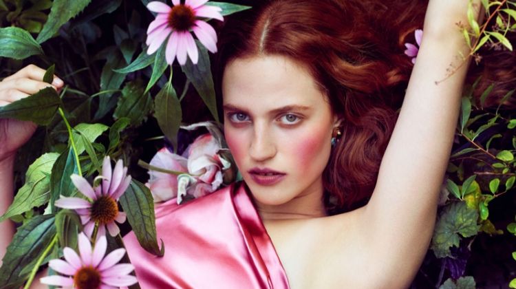 Julia Banas Models Fairytale Beauty for Vogue Taiwan