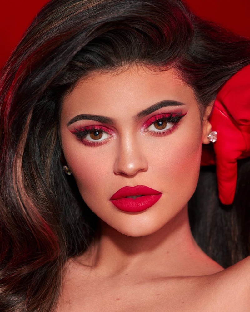 Kylie Jenner stars in Kylie Cosmetics Holiday 2019 