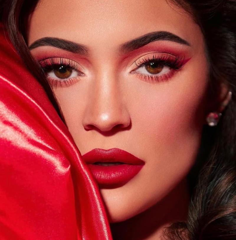 Ready for her closeup, Kylie Jenner fronts Kylie Cosmetics Holiday 2019 campaign