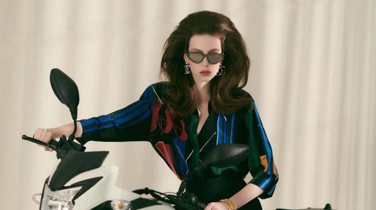 Lorena Maraschi Models Statement Styles for Vogue Brazil