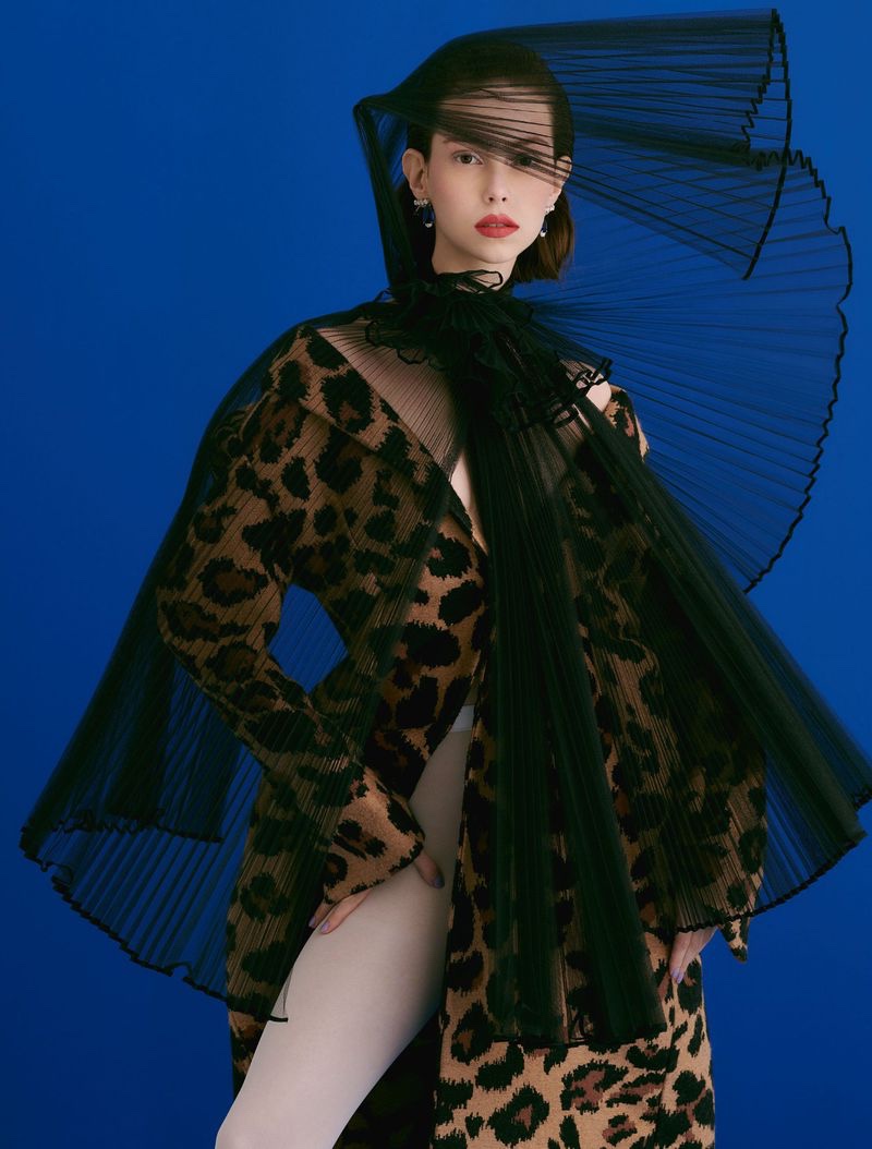 Lorena Maraschi Models Statement Styles for Vogue Brazil