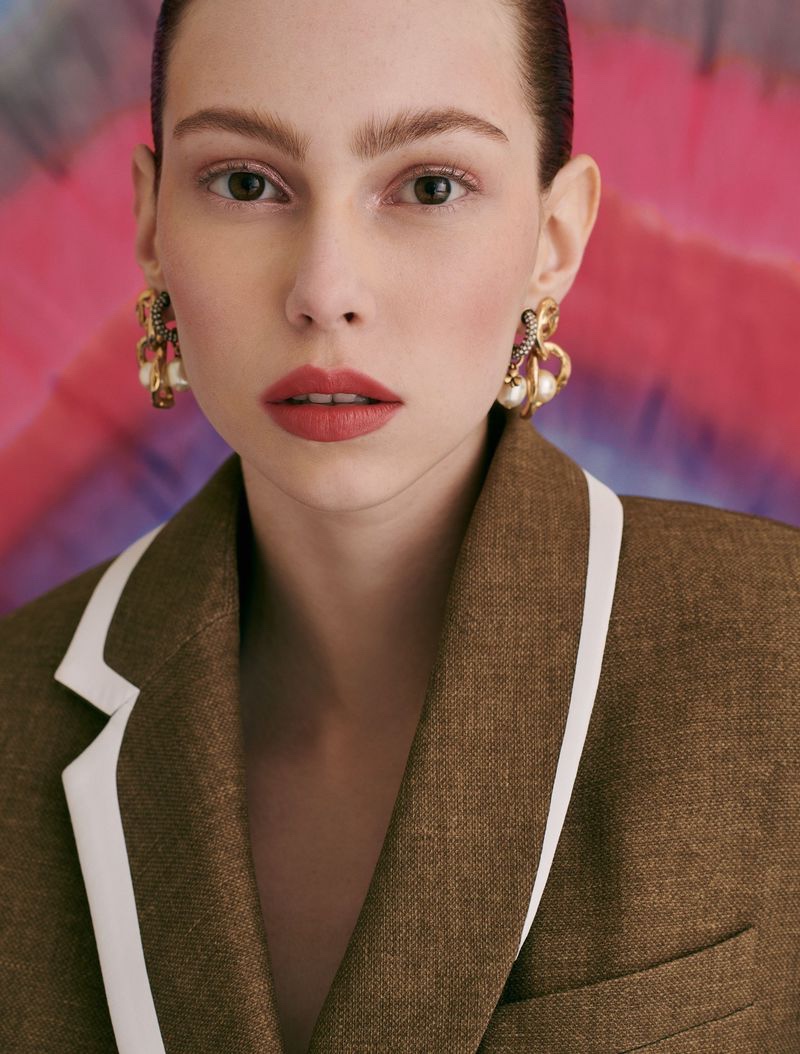 Lorena Maraschi Models Statement Styles for Vogue Brazil