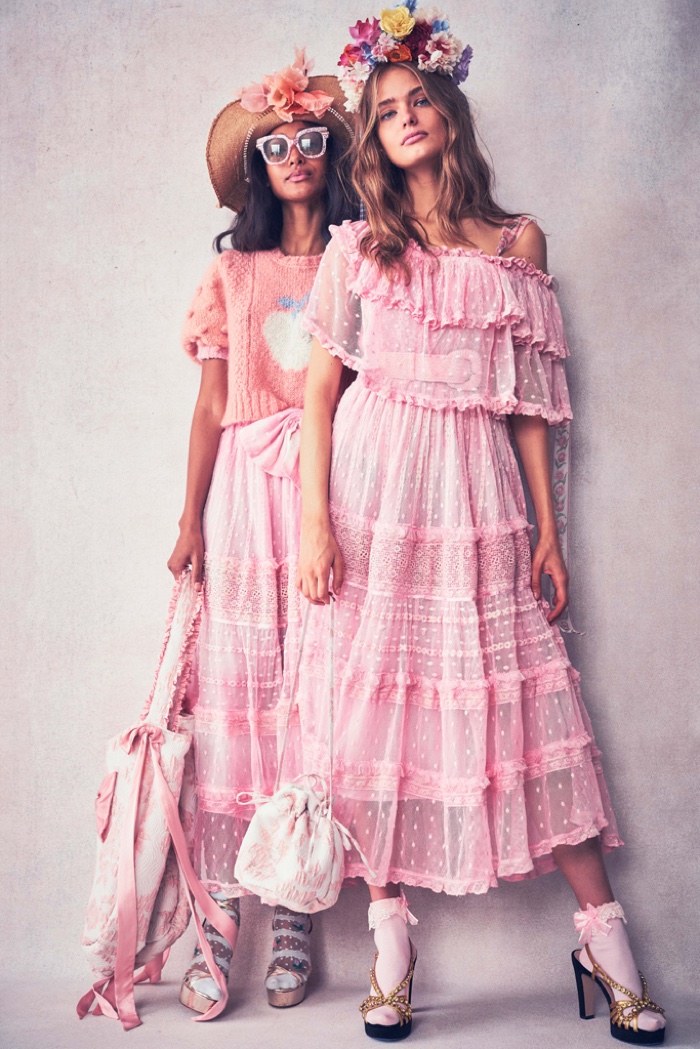 Pink styles stand out for LoveShackFancy resort 2020 lookbook