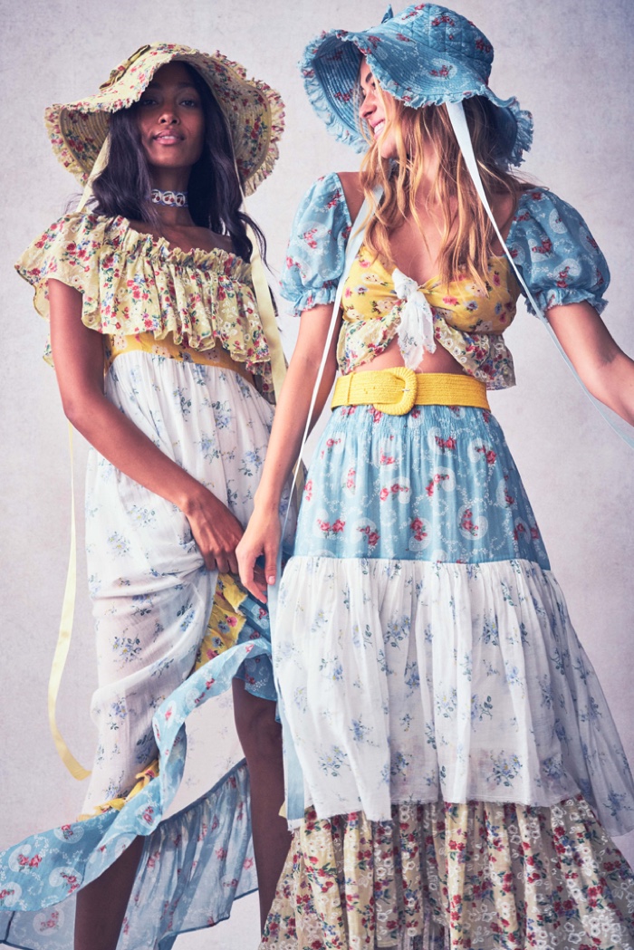 Looks from LoveShackFancy's resort 2020 lookbook