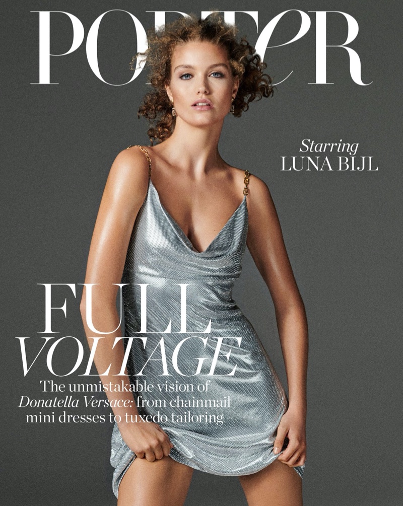 Luna Bijl on PORTER Edit November 15th. 2019, Cover