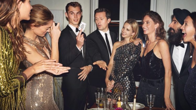 Mango Spotlights Party Style With ‘Intimate Dinner’ Shoot