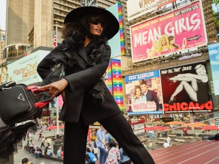 Melodie Monrose Takes Over Times Square for InStyle Germany Melodie Monrose Takes Over Times Square for InStyle Germany