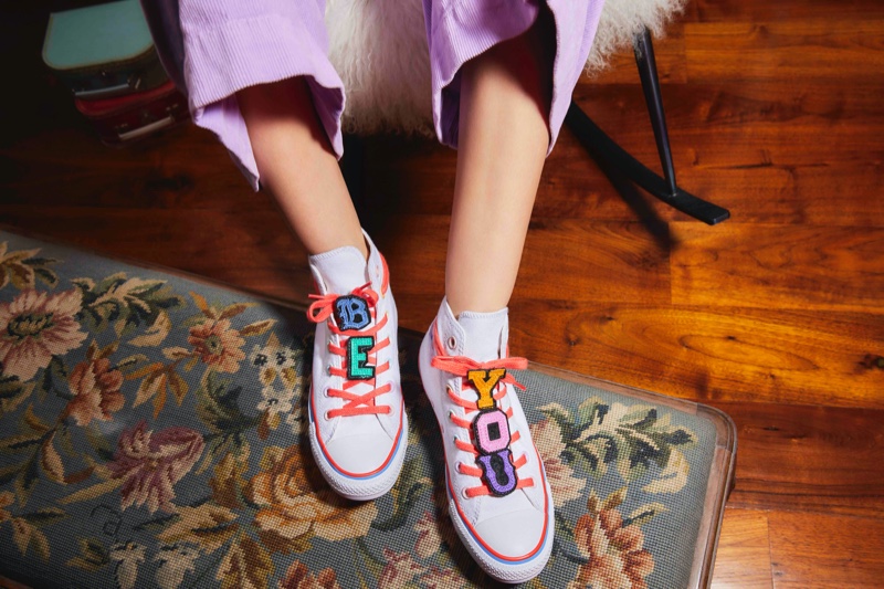 Millie Bobby Brown designs colorful sneakers for her second Converse collaboration