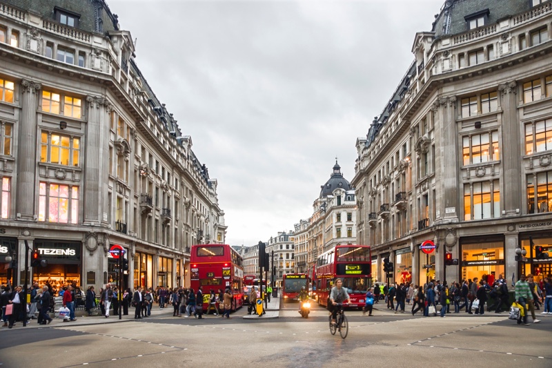 Oxford Street London Shopping
