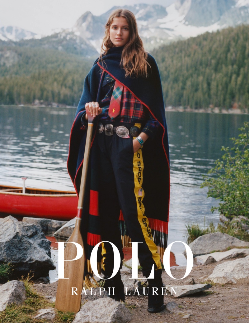 An image from Polo Ralph Lauren's holiday 2019 advertising campaign