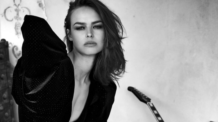 Birgit Kos Stuns in Black & White for Redemption Fall 2019 Campaign