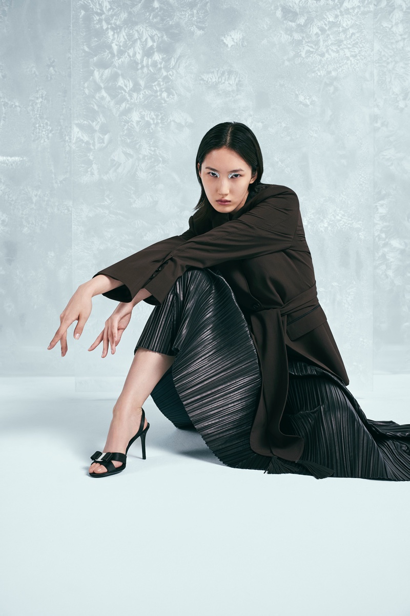 Songhwa Oh fronts Salvatore Ferragamo Holiday 2019 campaign