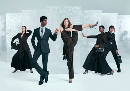 Imari, Songhwa & Nataliya Get Moving in Salvatore Ferragamo Holiday 2019 Campaign Salvatore Ferragamo launches Holiday 2019 campaign