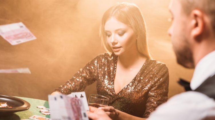 How to Keep An Eye On Your Wagers Sequin Dress Model Casino Table Dealer