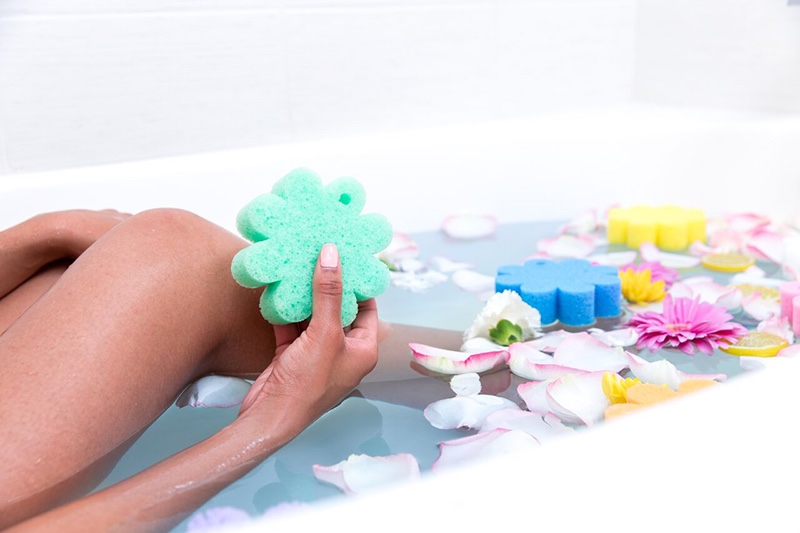 Sponges Bath Flowers