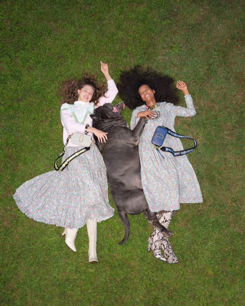 Lindsey Wixson and Natalia Montero front The Marc Jacobs resort 2020 campaign