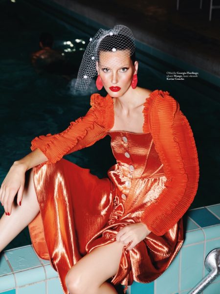 Veroniek Gielkens Poses in Glamorous Styles for ELLE Slovenia Veroniek Gielkens Poses in Glamorous Styles for ELLE Slovenia
