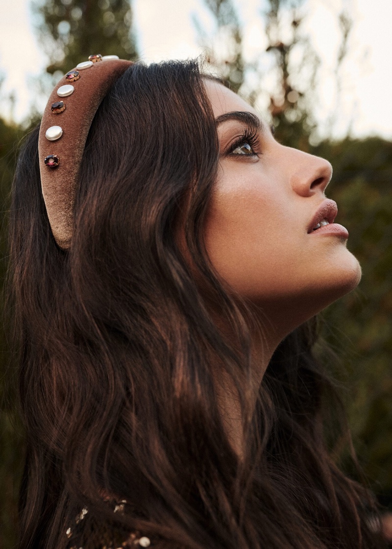 Violeta by Mango beaded detail headband