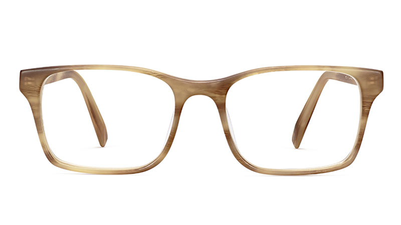 Warby Parker Hendson Glasses in English Oak Matte $95