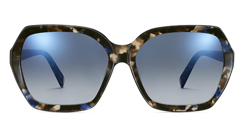 Warby Parker Iona Sunglasses in Tanzanite Tortoise $95