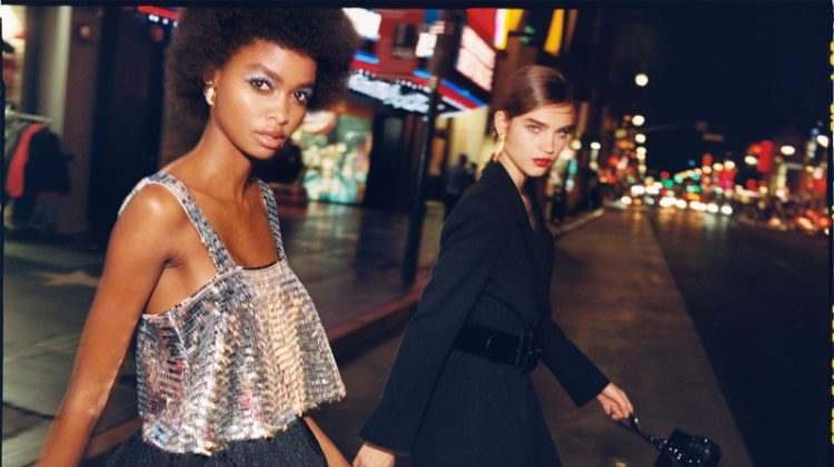 Sunset Party: Meghan & Blesnya Model Zara TRF’s Night Out Styles