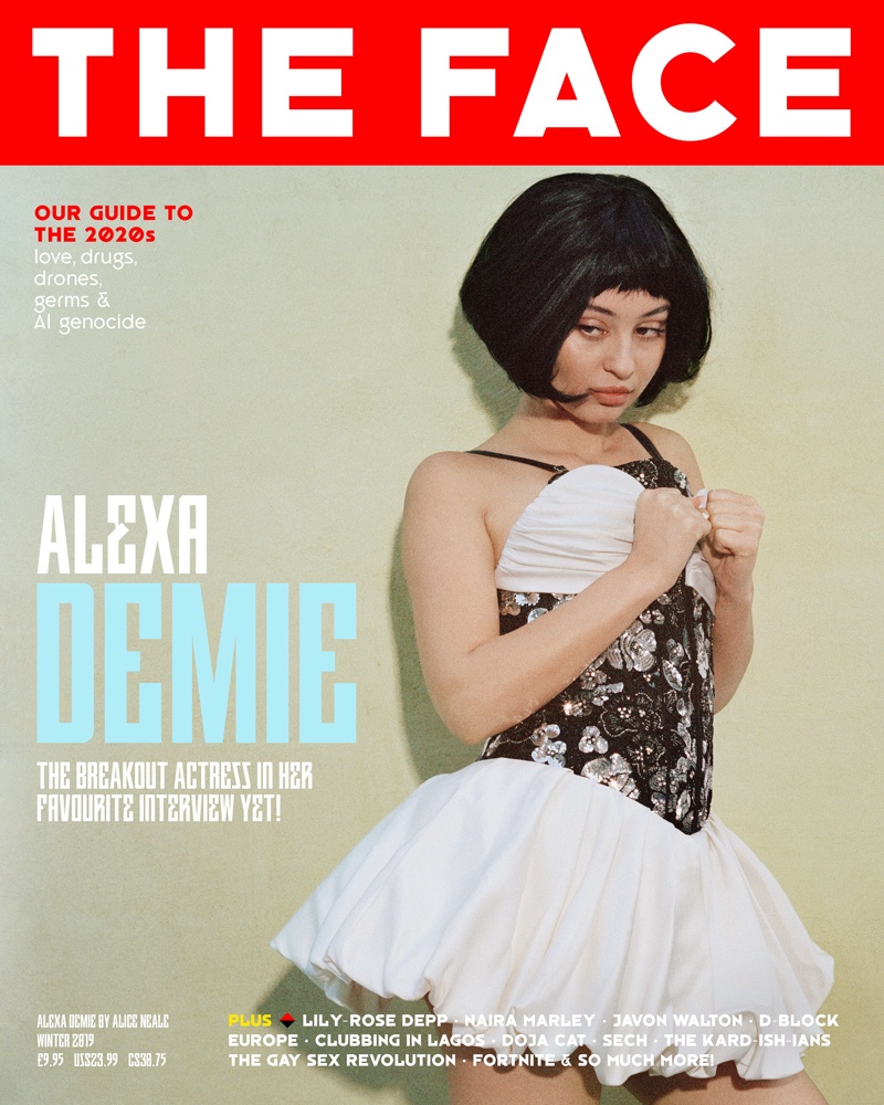 Alexa Demie on The Face Issue #2 Cover
