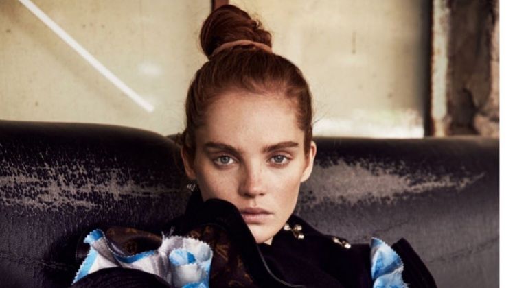 Alexina Graham Tries On Statement Fashions for Marie Claire Spain