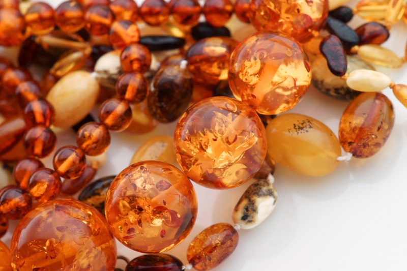 Amber Jewelry Closeup Lifestyle