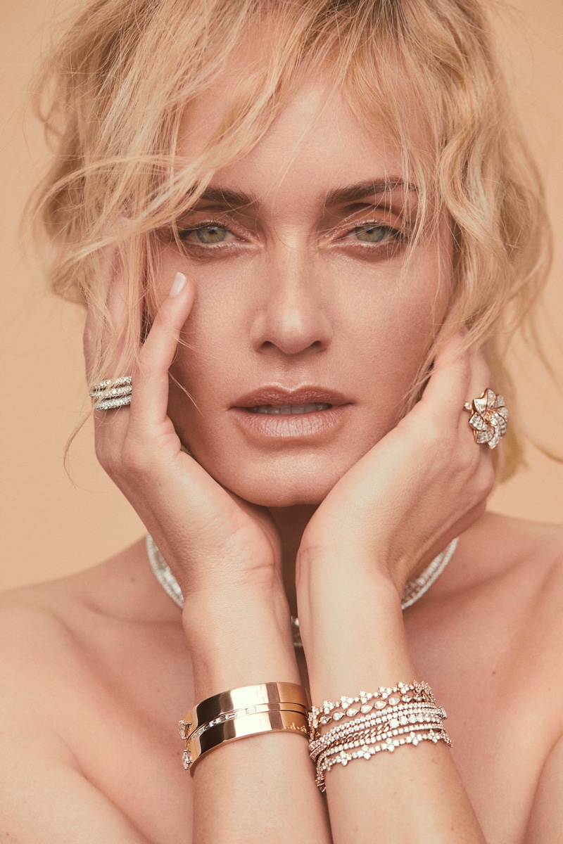 Model Amber Valletta appears in Anita Ko 2020 campaign