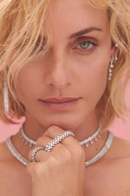 Amber Valletta Wows for Anita Ko Jewelry Campaign