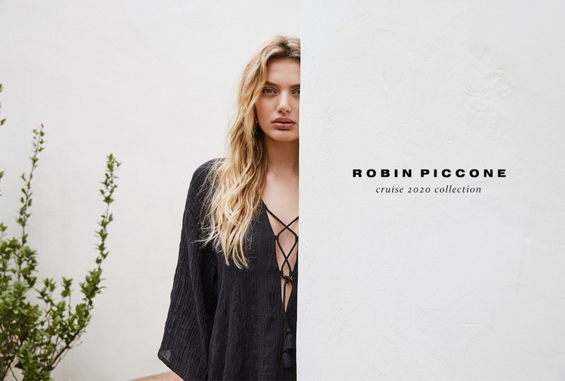 Bregje Heinen stars in Robin Piccone cruise 2020 lookbook